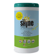 Inztashine Auto 75 count tub of wipes